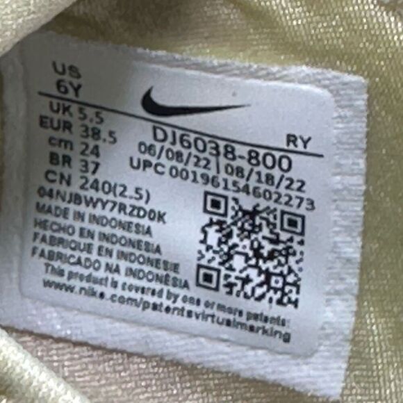 Nike~Girl’s~Flex Runner 2 (GS)~Citron Tint/Pearl Pink~Size 6y - Picture 7 of 7